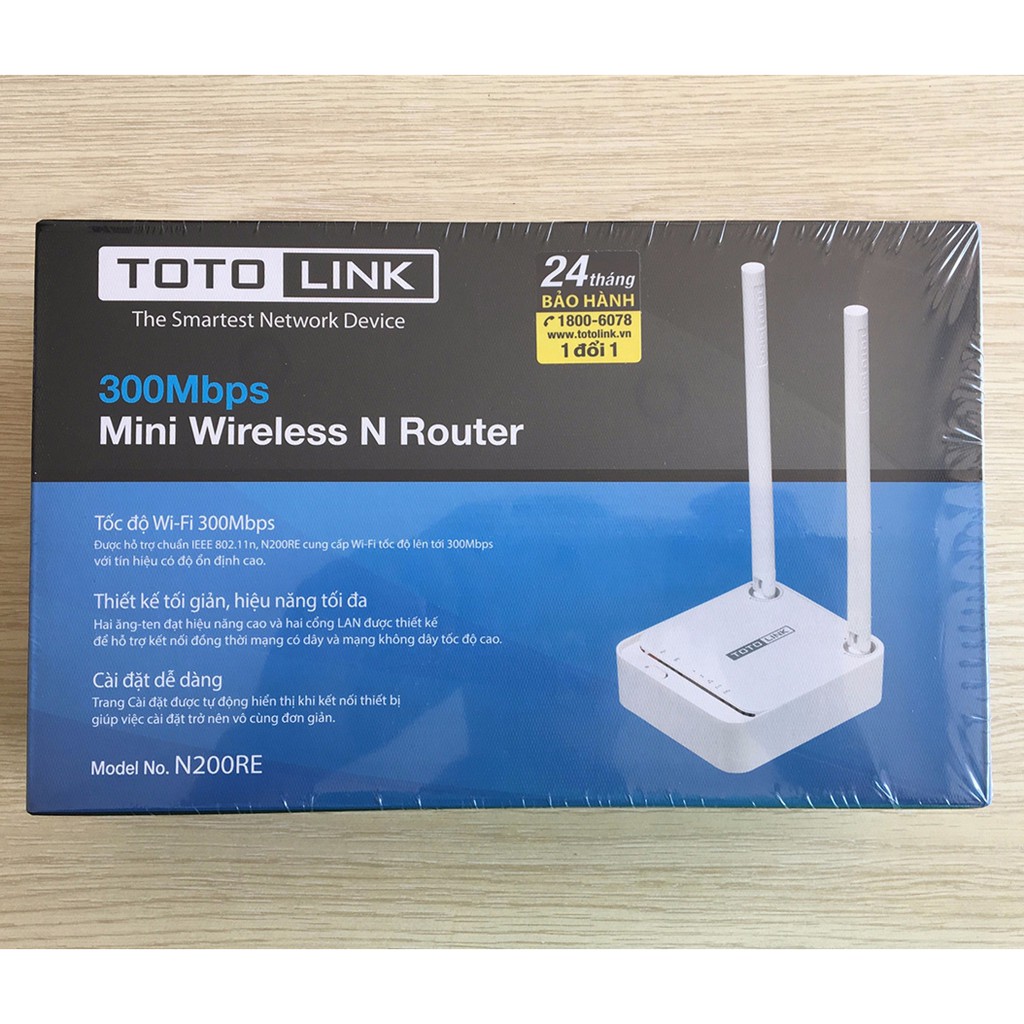Bộ phát wifi TotoLink N200RE | BigBuy360 - bigbuy360.vn