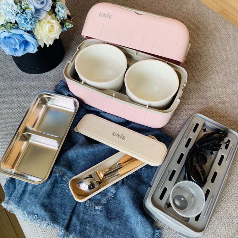 Hộp Cơm Văn Phòng Cắm Điện UNIE UV 300W Cao Cấp- Hàng Chính Hãng