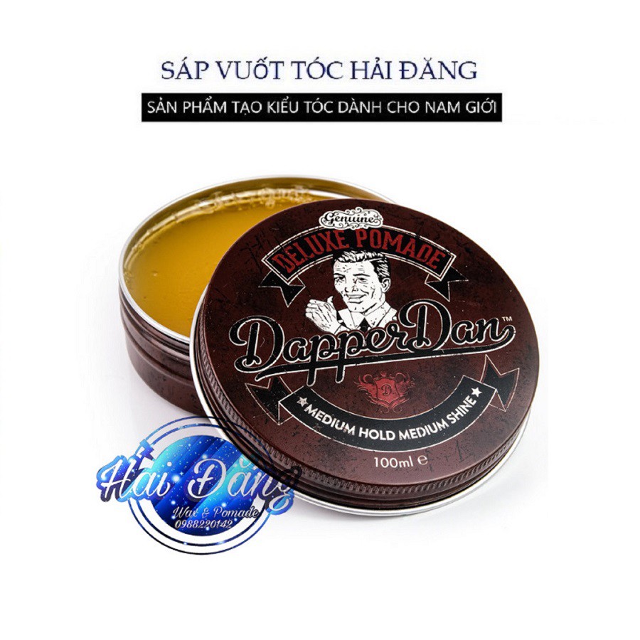 [ CHÍNH HÃNG UK ] Sáp vuốt tóc Dapper Dan Deluxe Pomade 100g