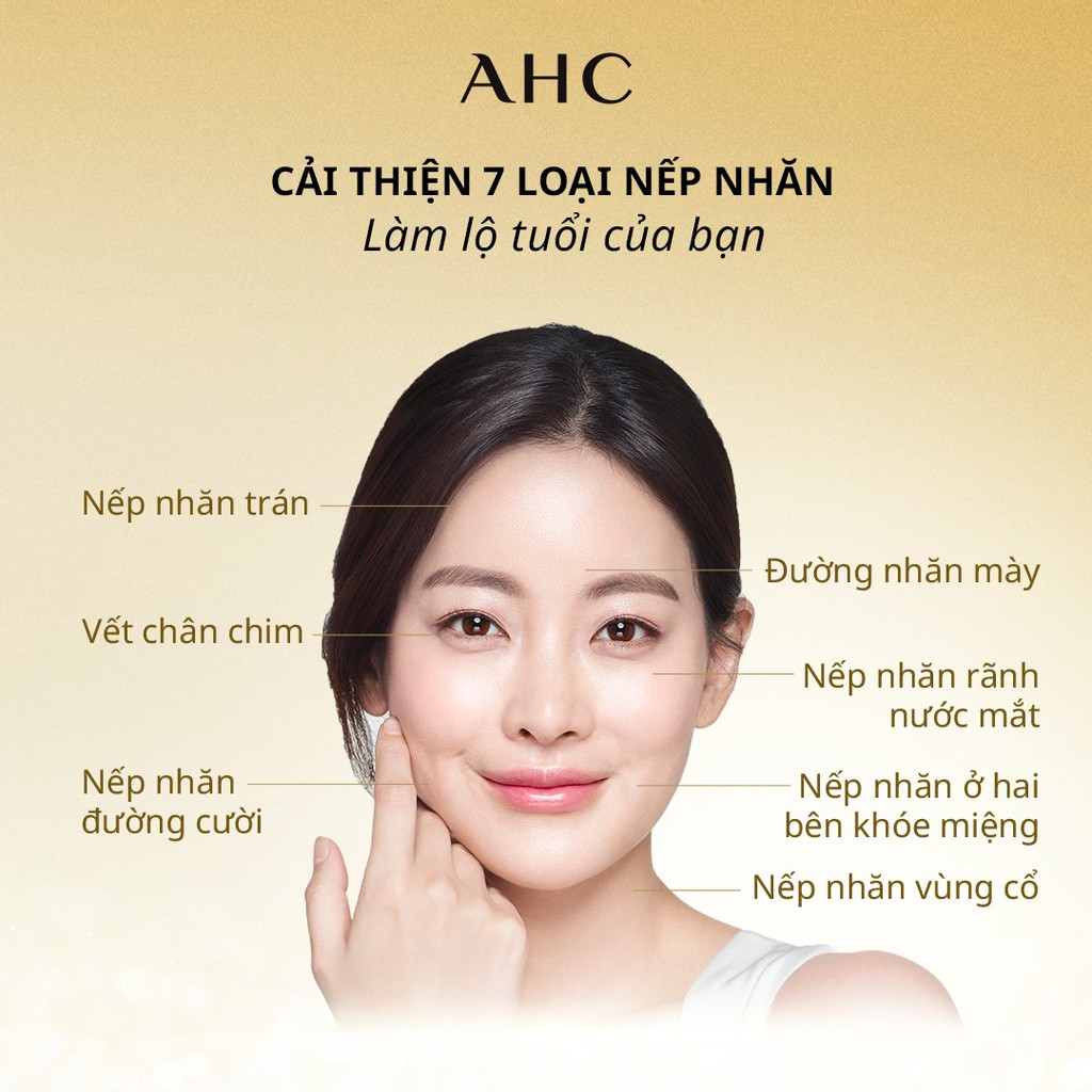 [NEW 2021] Kem Dưỡng Mắt Chống Lão Hóa Cho Toàn Mặt AHC Age Defense Real Eye Cream For Face 10ml | BigBuy360 - bigbuy360.vn