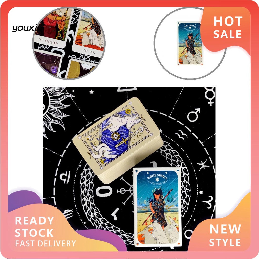 Bộ bài tarot bản rộng màu sắc tươi sáng độc đáo