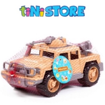Đồ chơi bé trai Polesie xe jeep hộ tống trang bị bệ phóng PLS-63397