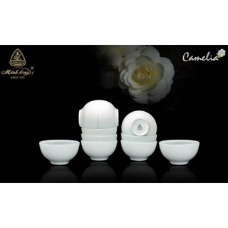 Bát ăn cơm Sứ trắng Minh Long 10.5cm (Minh Long 1 - Dòng Camelia)