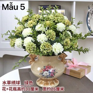 [SIÊU HOT]Bình+ Hoa để phòng khách, bàn làm việc