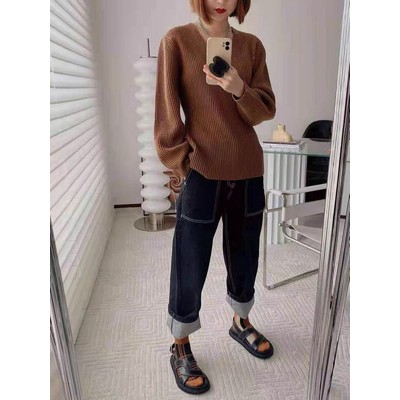 SANDAL ULZZANG QUAI VIỀN SAU KHUY CÀI, KHÔNG THẤM NƯỚC ẢNH THẬT