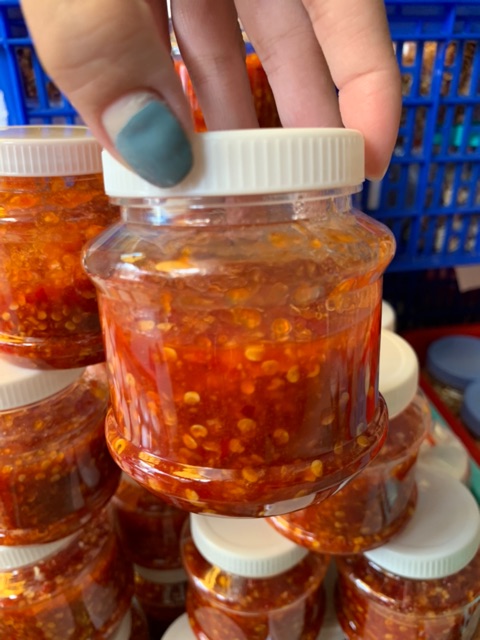 Hủ 200gr ớt rim siêu cayyy dùng chung bánh tráng | BigBuy360 - bigbuy360.vn
