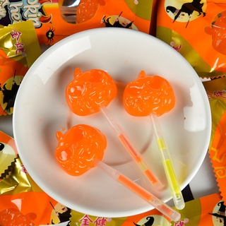Kẹo halloween bí ngô phát sáng
