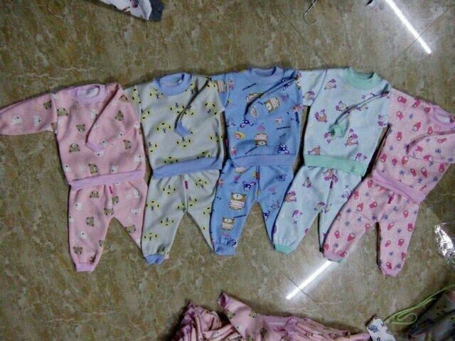 Bộ nỉ bông cho bé