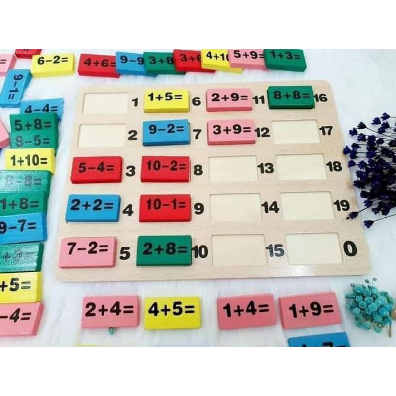 BỘ DOMINO TOÁN HỌC