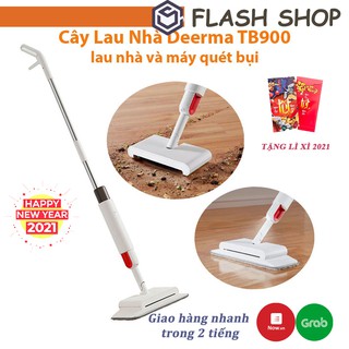 Chổi lau nhà thông minh Deemar Xiaomi TB900 hút bụi, vòi xịt nước tự động tiện lợi - Bảo Hành 12 Tháng