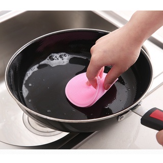 Miếng Rửa Chén Bát Silicon Siêu Sạch đa năng