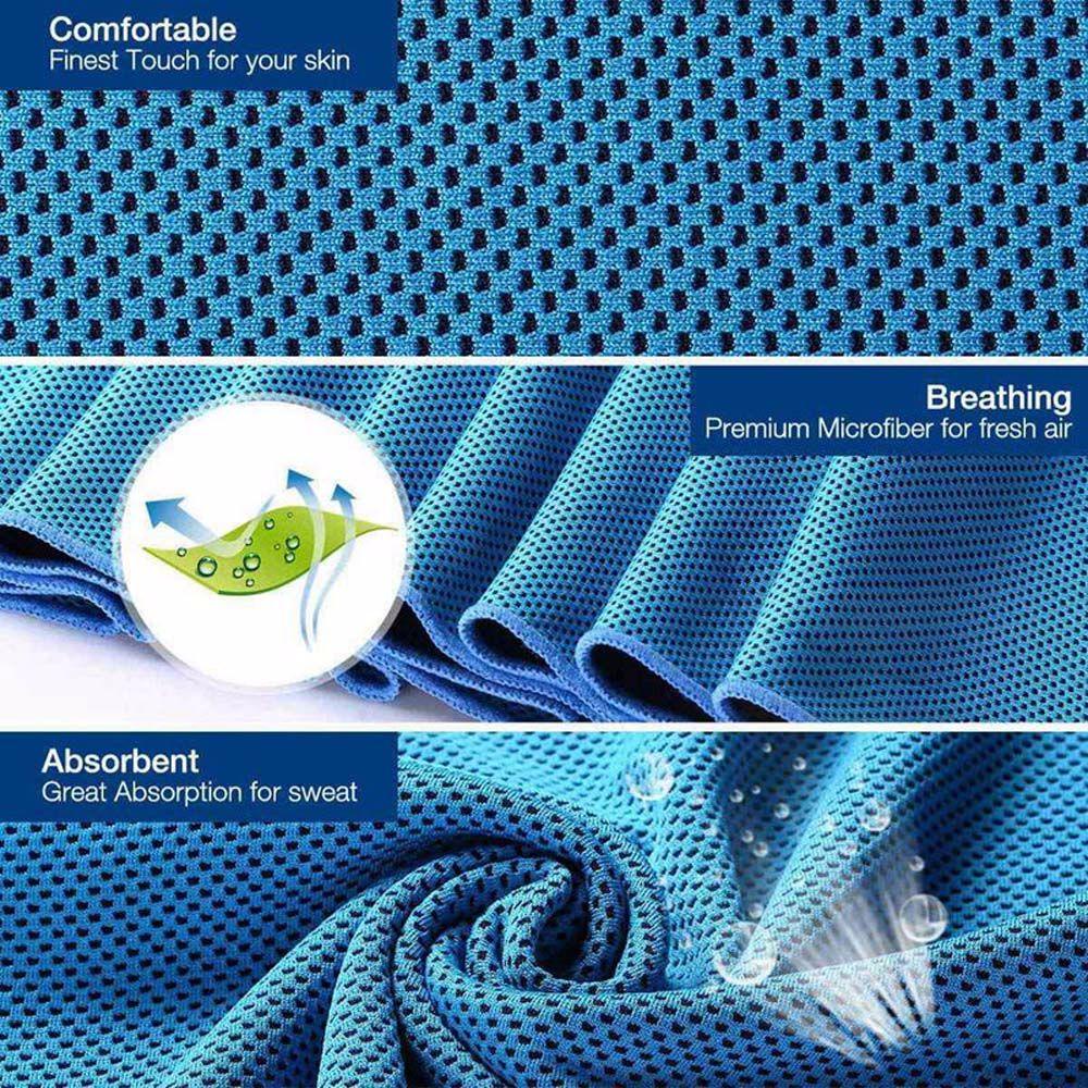 Khăn Lau Thể Thao Bằng Sợi Microfiber Thoáng Khí