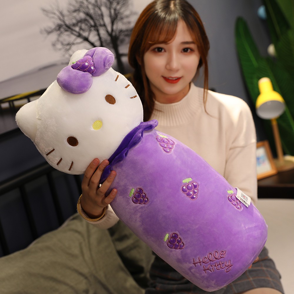 Gối Ôm Hình Hello Kitty Bằng Nhung Dễ Thương Xinh Xắn