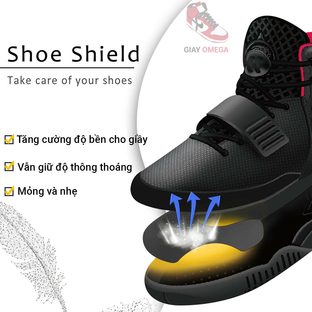 Miếng đệm chống nhăn da mũi giày Sneaker Shield - GiayOmega