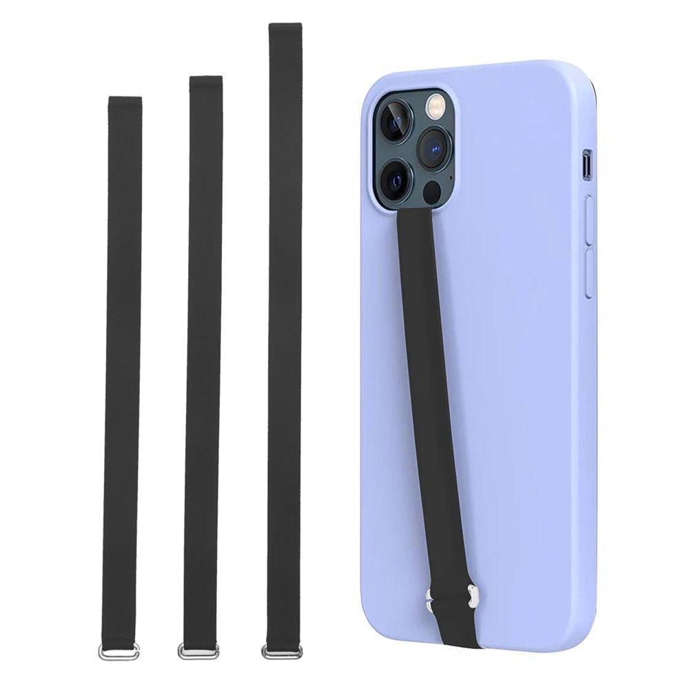 CLEOES Ốp Điện Thoại Silicon Mềm Gắn Dây Đeo Cổ Tay Chống Thất Lạc Có Thể Điều Chỉnh