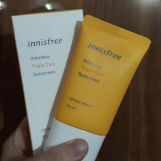 Combo Kem chống nắng innisfree phiên bản mới  hàng chuẩn sách tay