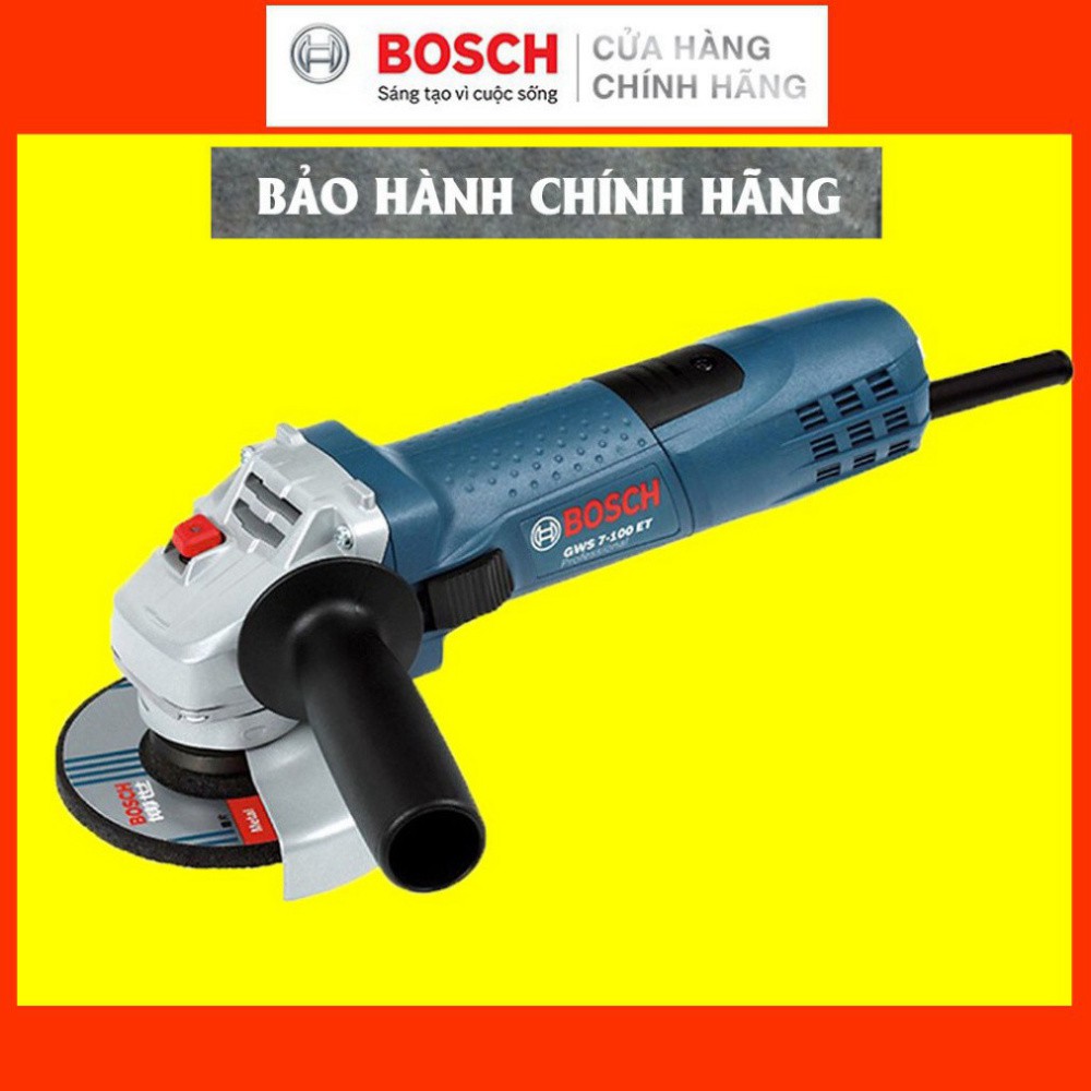 [HÀNG CHÍNH HÃNG] Máy Mài Góc Bosch GWS 7-100 ET (100MM-720W) - Có Điều Tốc , Giá Cạnh Tranh, Chất Lượng Hàng Đầu