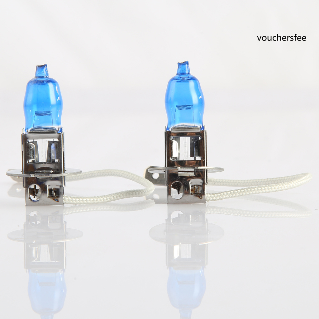 Set 2 Đèn Pha 100w 12 Volt H3 Chống Bụi Cho Xe Hơi Lbgz-304