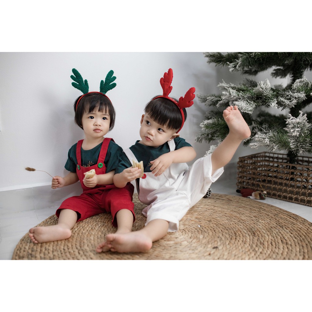 Yếm Linen cho bé