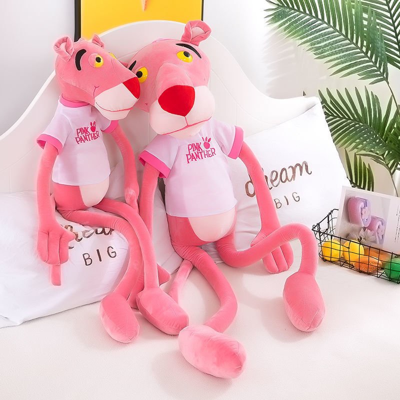 Gấu bông Báo hồng Pink Panther, gối ôm cho bé đủ size 180 cm- 160cm - 130cm - 100cm - 80cm