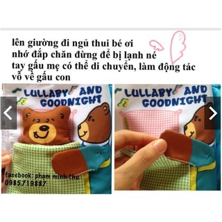 Sách vải "lullaby and goodnight"