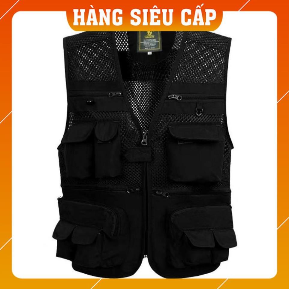 [Hàng Cao Cấp] Áo Gile Nam Túi Hộp - Áo Ghi Lê Lính Mỹ Nhiều Túi | BigBuy360 - bigbuy360.vn