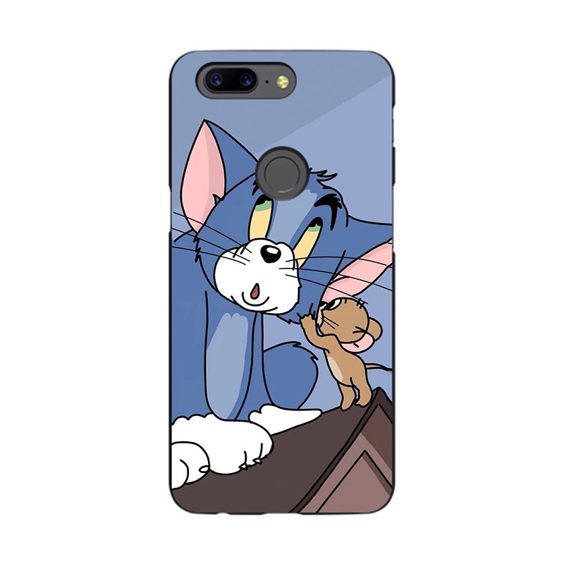 Ốp Điện Thoại Silicon Dẻo Họa Tiết Hoạt Hình Tom Và Jerry Dễ Thương Cho OnePlus 5T OnePlus 5 OnePlus5 A5000