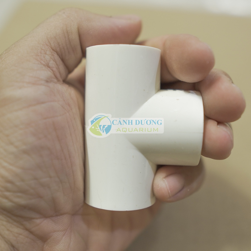 Tê chia 3 U-PVC Phi 32-25-20 chuyên dùng cho hồ cá
