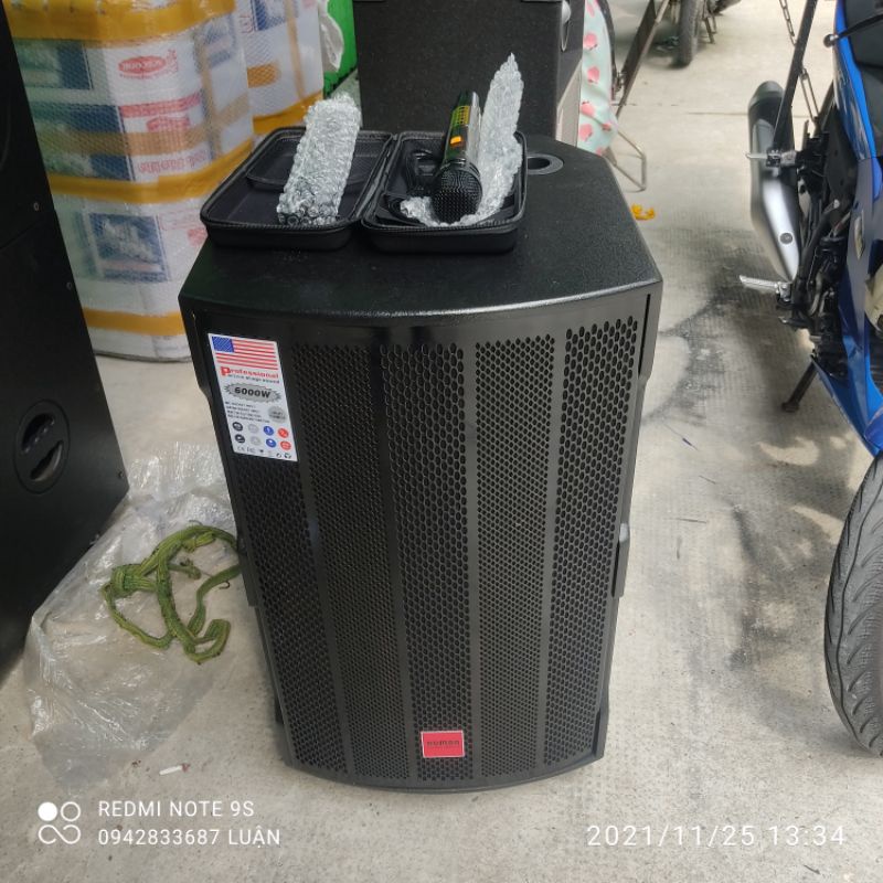 Loa Kéo 4 Tấc 3 Đường Tiếng Micro Hát Nhẹ