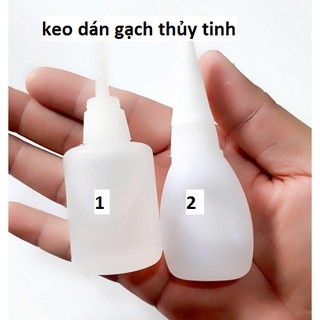 Keo dán gạch thủy tinh Handmade / dán hình theo yêu cầu Handmade