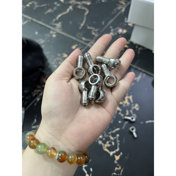 Adapter inox dùng để gắn dây dầu bấm