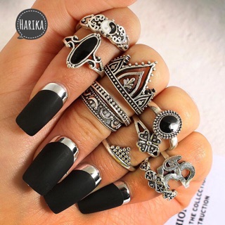 💍 Set nhẫn Boho 10 chiếc 💍