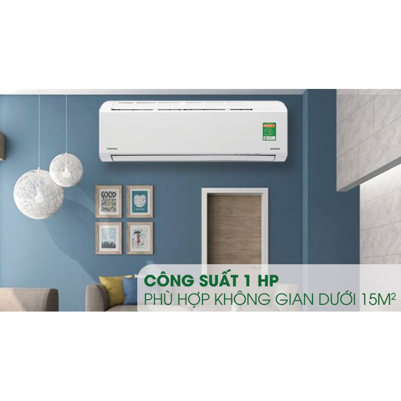 Máy lạnh Toshiba Inverter 1 HP RAS-H10D2KCVG-V (Miễn phí giao tại HCM-ngoài tỉnh liên hệ shop)