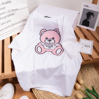Áo thun nữ tay lỡ cotton 4 chiều thoáng mát thấm hút mồ hôi, phông unisex 