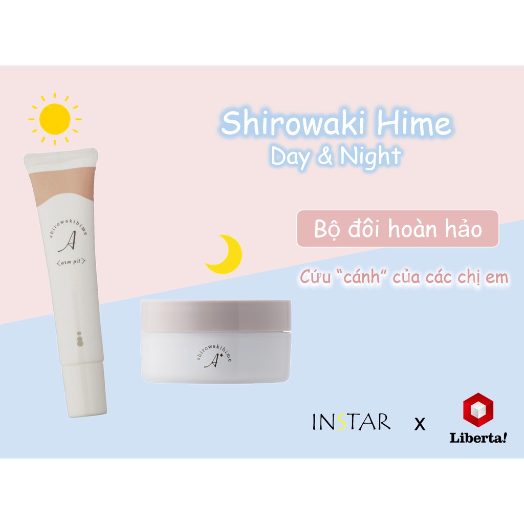 TẨY TẾ BÀO CHẾT VÙNG NÁCH - SHIROWAKI HIME