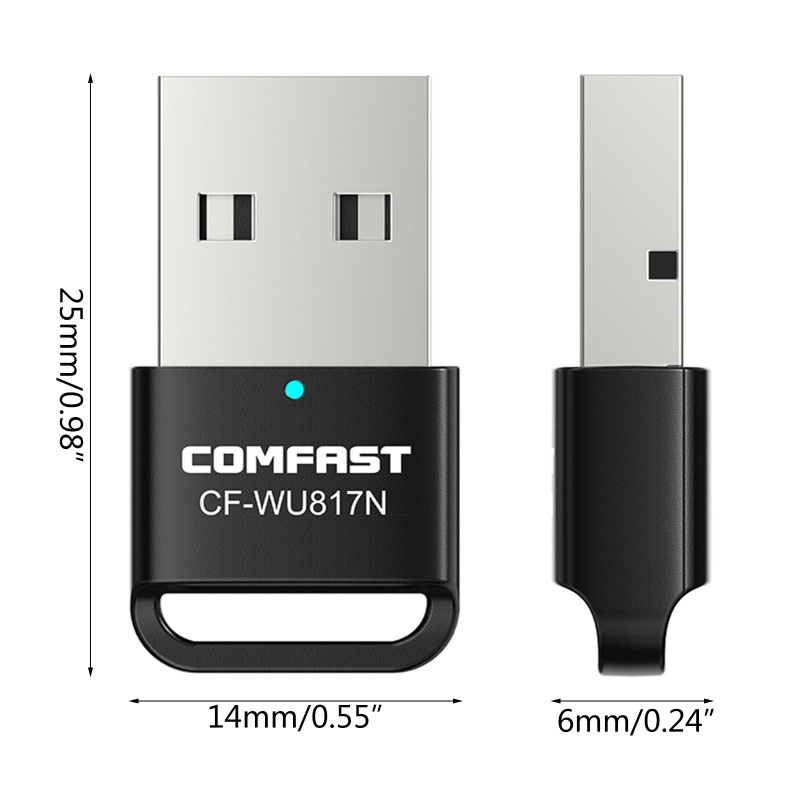 Bộ ChuyểN ĐổI WiFi 2.4GHz Comfast Usb Cho Desktop
