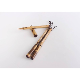 Bút Lông Lang Hào Cán Gỗ Hắc Tương Phi