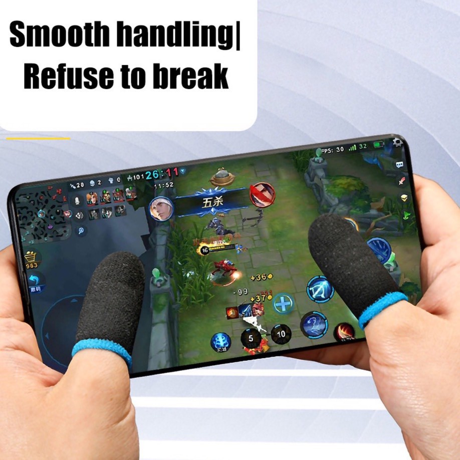 Găng tay chơi game Mobile, Bao tay Chống mồ hôi tay, Tăng độ nhạy cảm ứng | BigBuy360 - bigbuy360.vn