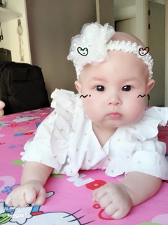 Băng đô hoa sơ sinh bé gái (0-12 tháng)