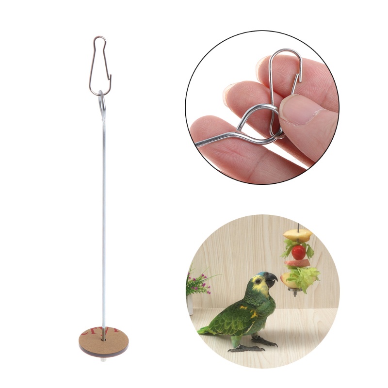 Giá Đỡ Treo Bằng Thép Không Gỉ Cho Chim Vẹt