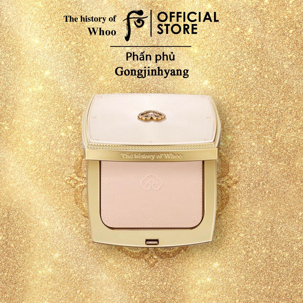 Phấn phủ WHOO Gongjinhyang Mi Velvet Powder Pact SPF30, PA++ 12g