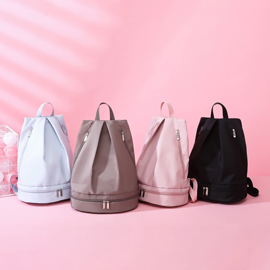 Ba Lô Thể Thao Da PU Chống Thấm Nước Sức Chứa Lớn Cho Nữ