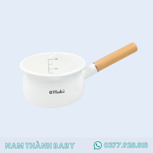 FREE SHIP !!! Nồi Sứ Modui - Nồi Nấu Bột Cháo Ăn Dặm Style Hàn Quốc Siêu Xinh Cho Bé