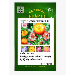 500 HẠT GIỐNG HOA CÚC BẤT TỬ NHIỀU MÀU