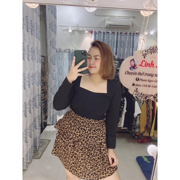 CHÂN VÁY BÈO TẦNG BIGSIZE TKLINHMOM | BigBuy360 - bigbuy360.vn