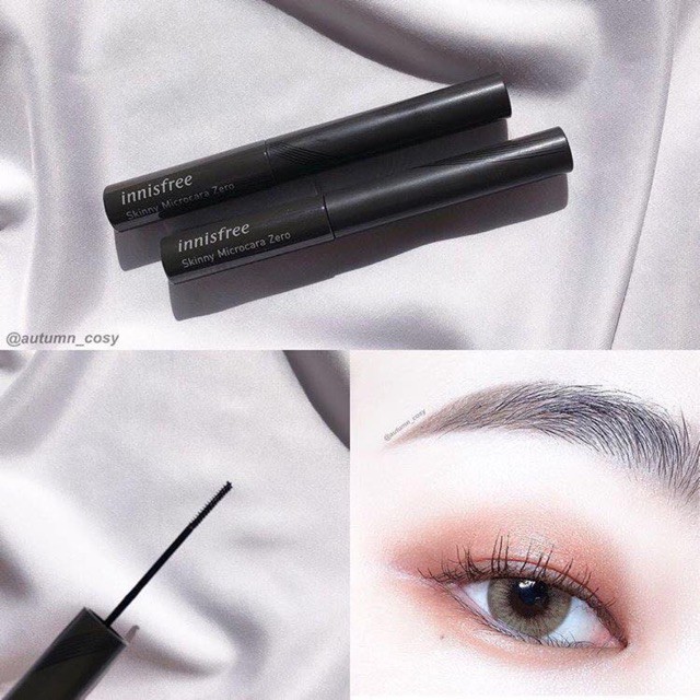 (Hàng store seal) Mascara siêu mảnh Innisfree Skinny Microcara Zero/Skinny Microcara