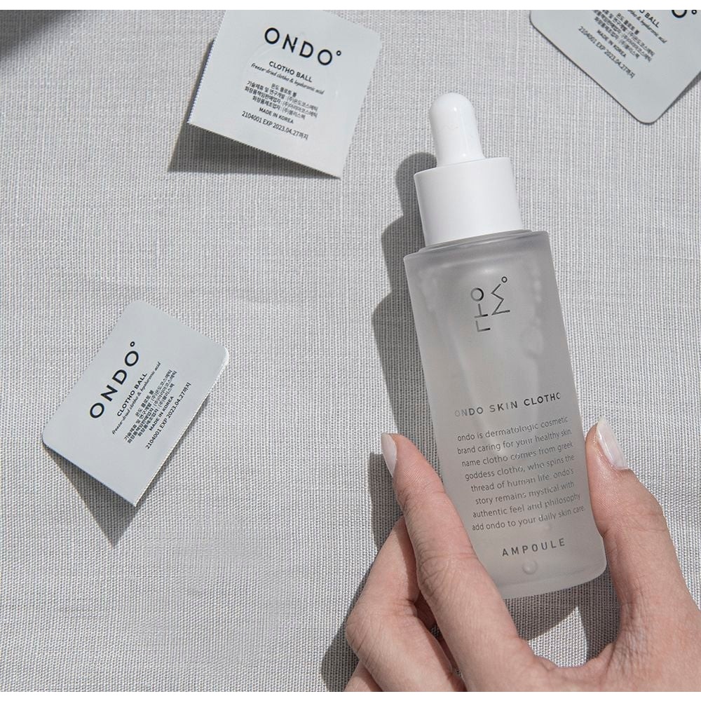 Tinh chất dưỡng da DNA Cá Hồi ONDO Temperature Skin Clotho Ampoule mờ thâm sạm, săn mịn làn da