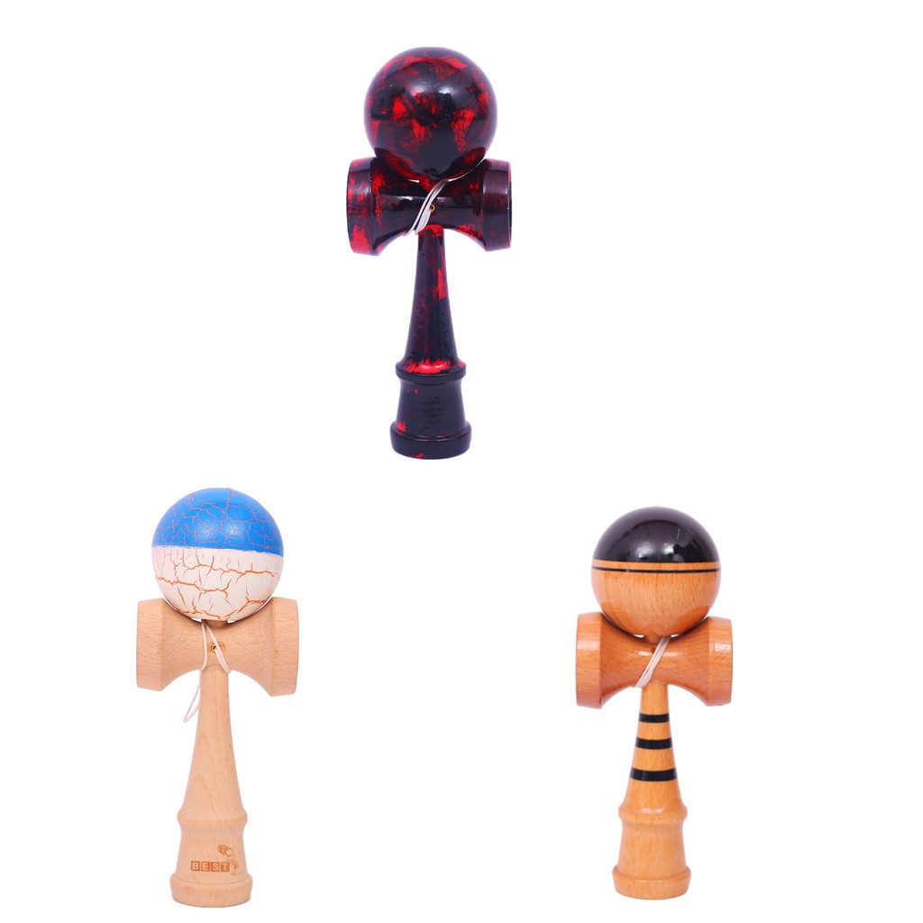 Đồ Chơi Kendama Bằng Gỗ Giúp Giảm Căng Thẳng