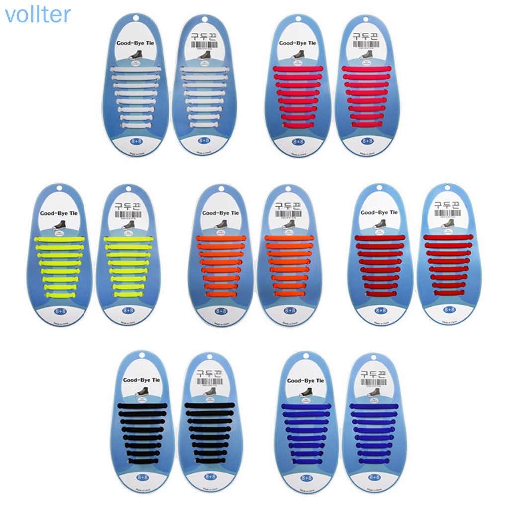 Set 16 Dây Giày Không Cần Buộc Tiện Lợi