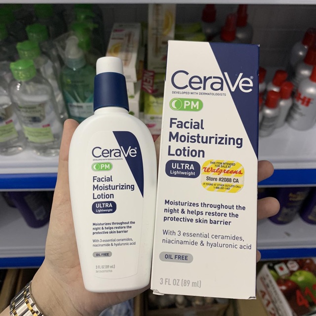 [ New ] Kem Dưỡng CeraVe Facial Moisturizing Lotion PM